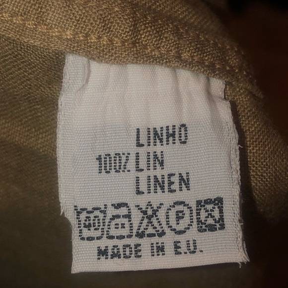 Crumble Men’s Linen Shirt - Picture 6 of 7